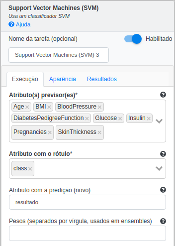 Formulario Support Vector Machines - parte 1