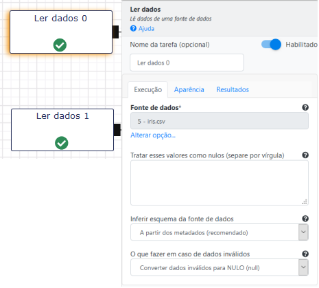 Tabela - Ler dados